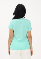 PUMA T-shirt a manica corta ESS N. 1 turchese da donna 682371 44 PUMA 