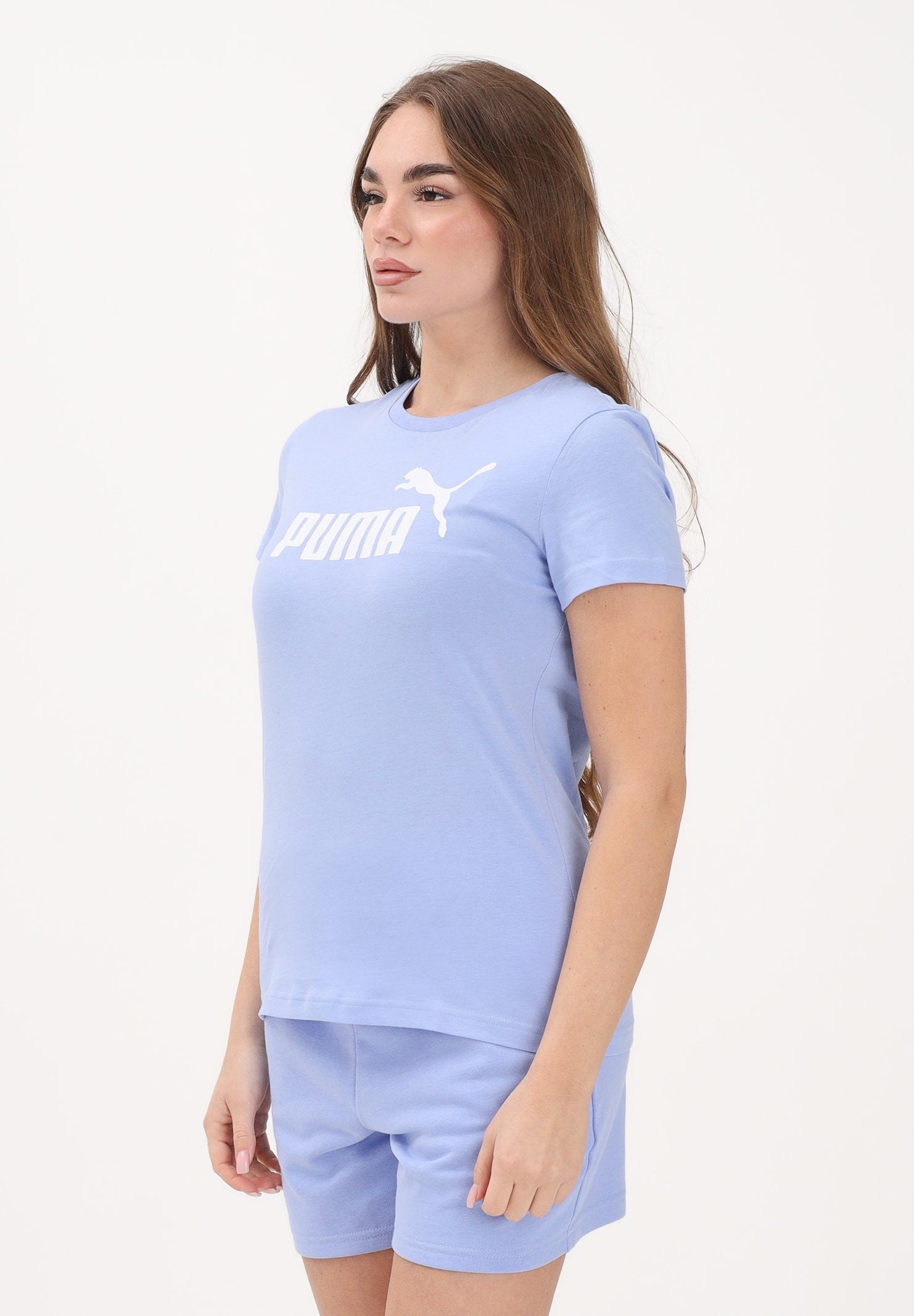 PUMA T-shirt a manica corta ESS N. 1 polvere da donna 682371 59 PUMA 