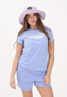 PUMA T-shirt a manica corta ESS N. 1 polvere da donna 682371 59 PUMA 