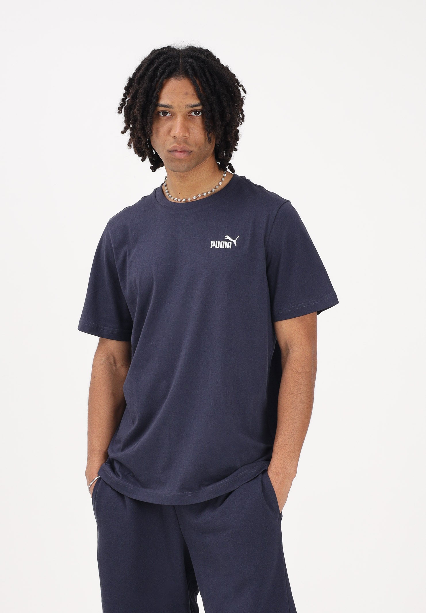 PUMA T-shirt a manica corta Better Classics blu da uomo 682534 16 PUMA 