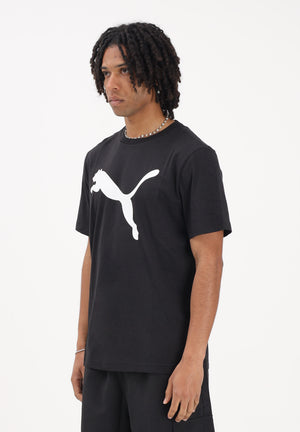 PUMA T-shirt a manica corta Ess nera da uomo 682536 01 PUMA 
