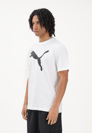 PUMA T-shirt a manica corta Ess bianca da uomo 682536 02 PUMA 