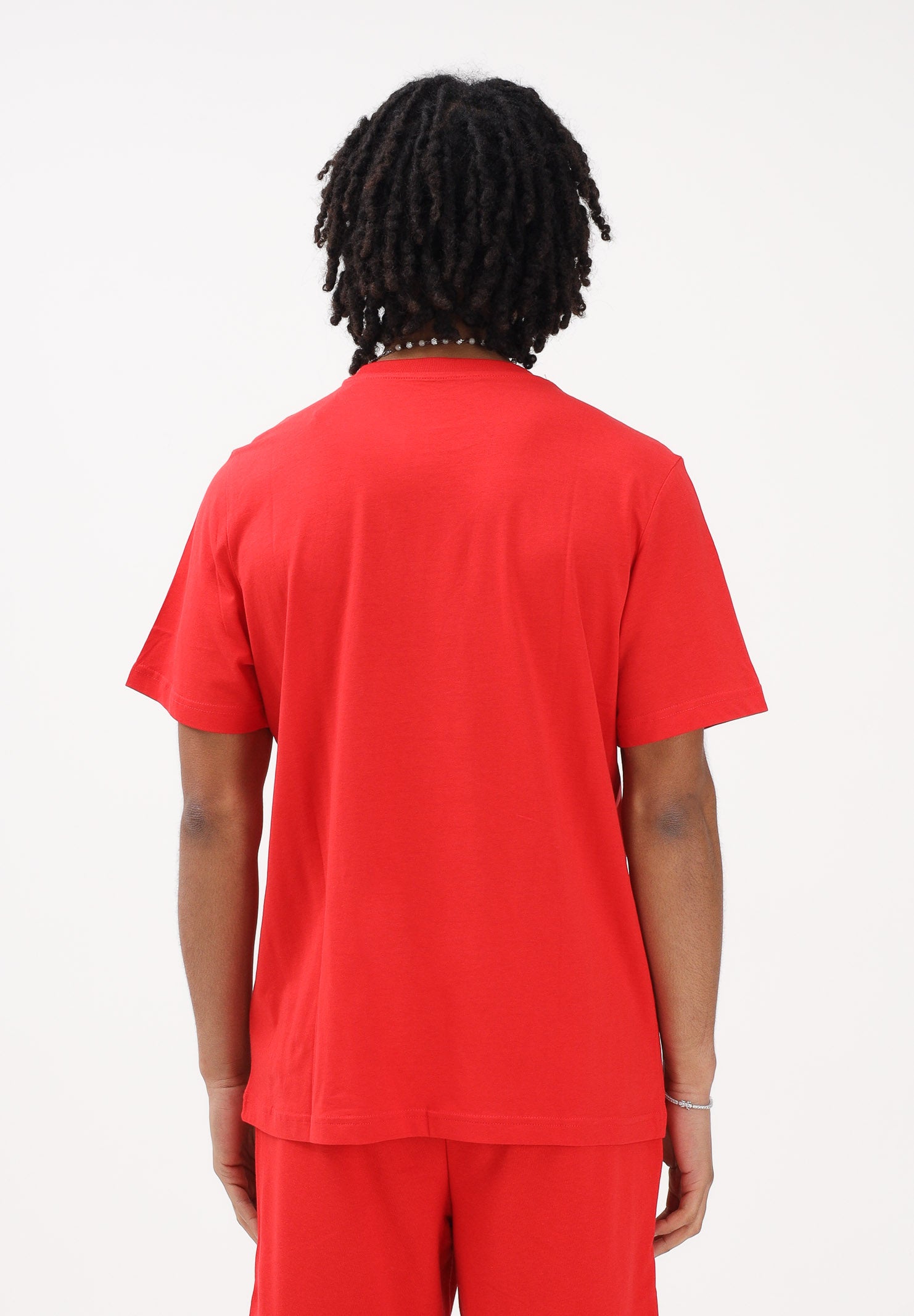 PUMA T-shirt a manica corta Essentials 2 Colour N.1 Logo rossa da uomo 684708 11 PUMA 