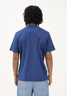 PUMA T-shirt a manica corta Essentials 2 Colour N.1 Logo blu da uomo 684708 79 PUMA 