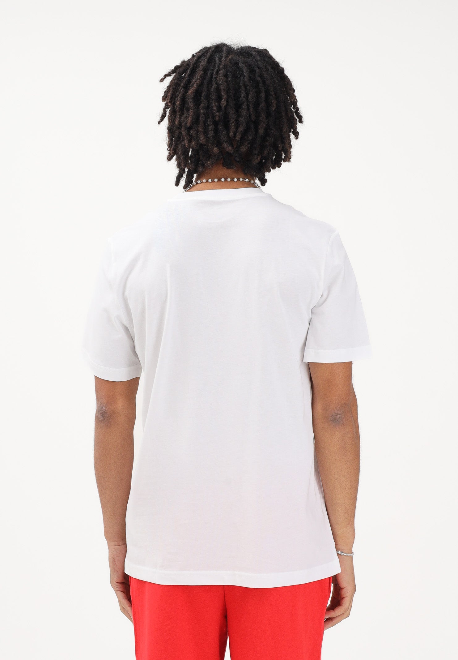 PUMA T-shirt a manica corta Essentials 2 Colour N.1 Logo bianca da uomo 684708 92 PUMA 