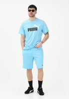 PUMA Shorts sportivo Essentials azzurro da uomo 684715 45 PUMA 