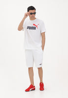 PUMA Shorts sportivo Essentials bianco da uomo 684715 52 PUMA 