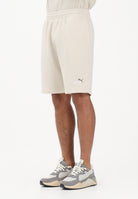 PUMA Shorts sportivo Essentials panna da uomo 684715 88 PUMA 