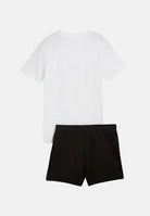 PUMA Completino Essentials bianca e nera da bambina 686307 52 PUMA 