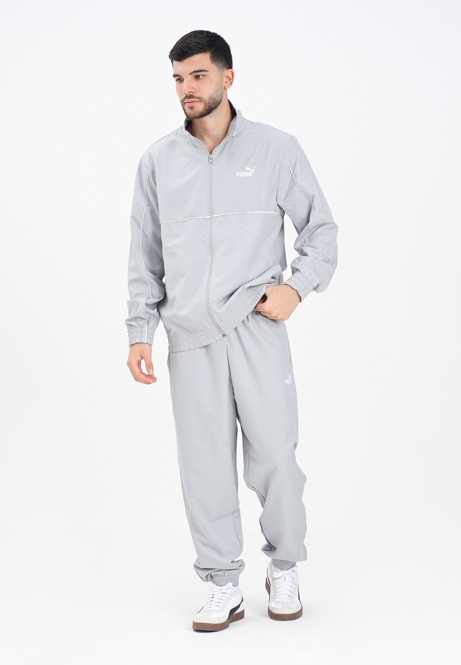 PUMA Tuta grigia da uomo 688174 63 PUMA 