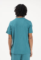 PUMA T-shirt a manica corta Essentials Tape turchese da uomo 691693 41 PUMA 