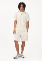 PUMA T-shirt a manica corta Essentials Tape panna da uomo 691693 87 PUMA 