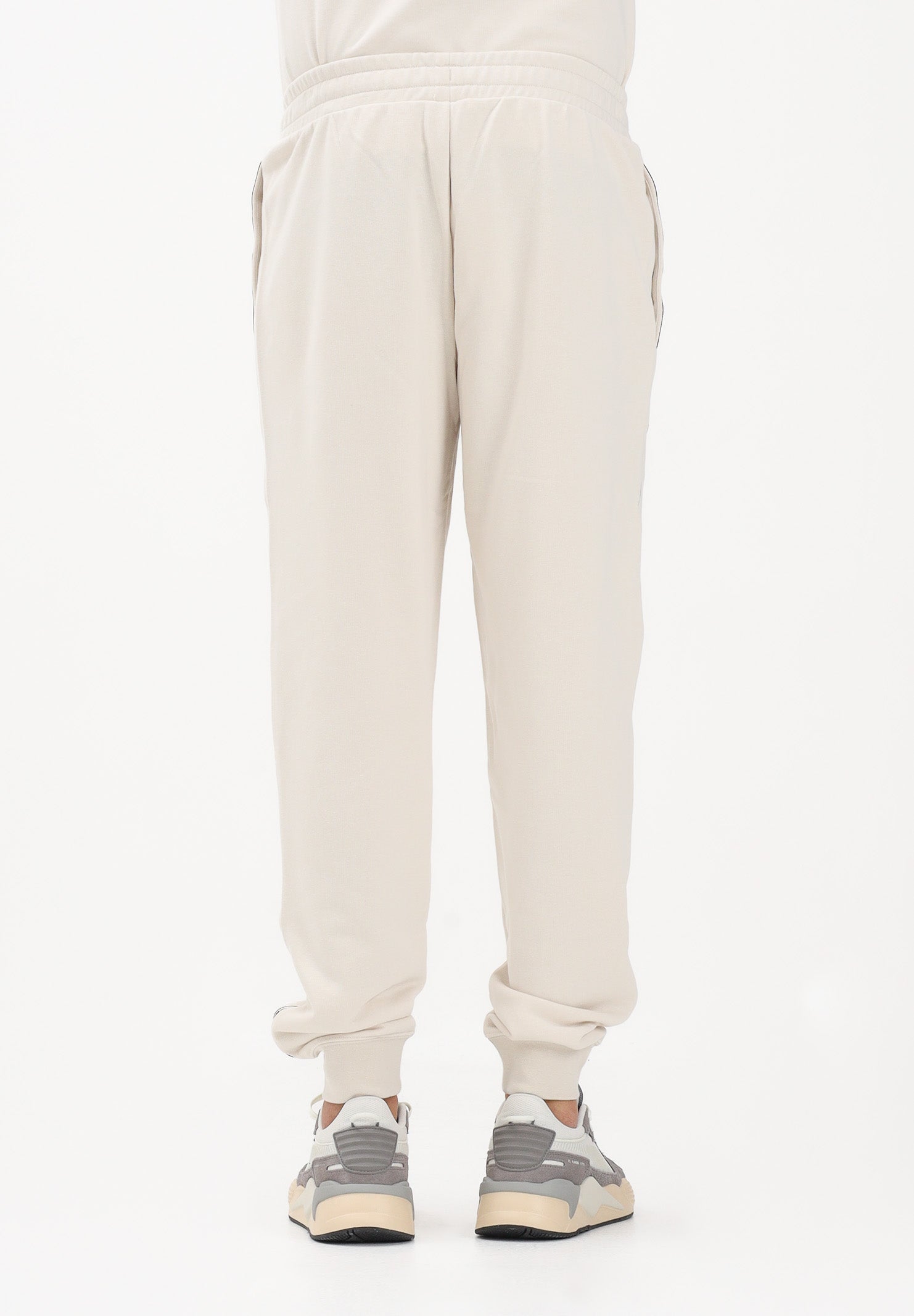 PUMA Pantalone sportivo Essentials Tape panna da uomo 691695 87 PUMA 