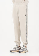 PUMA Pantalone sportivo Essentials Tape panna da uomo 691695 87 PUMA 