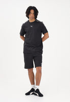 PUMA Shorts sportivo Essentials Tape nero da uomo 691696 01 PUMA 