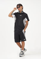 PUMA T-shirt a manica corta Essentials Block nera da uomo 691698 01 PUMA 