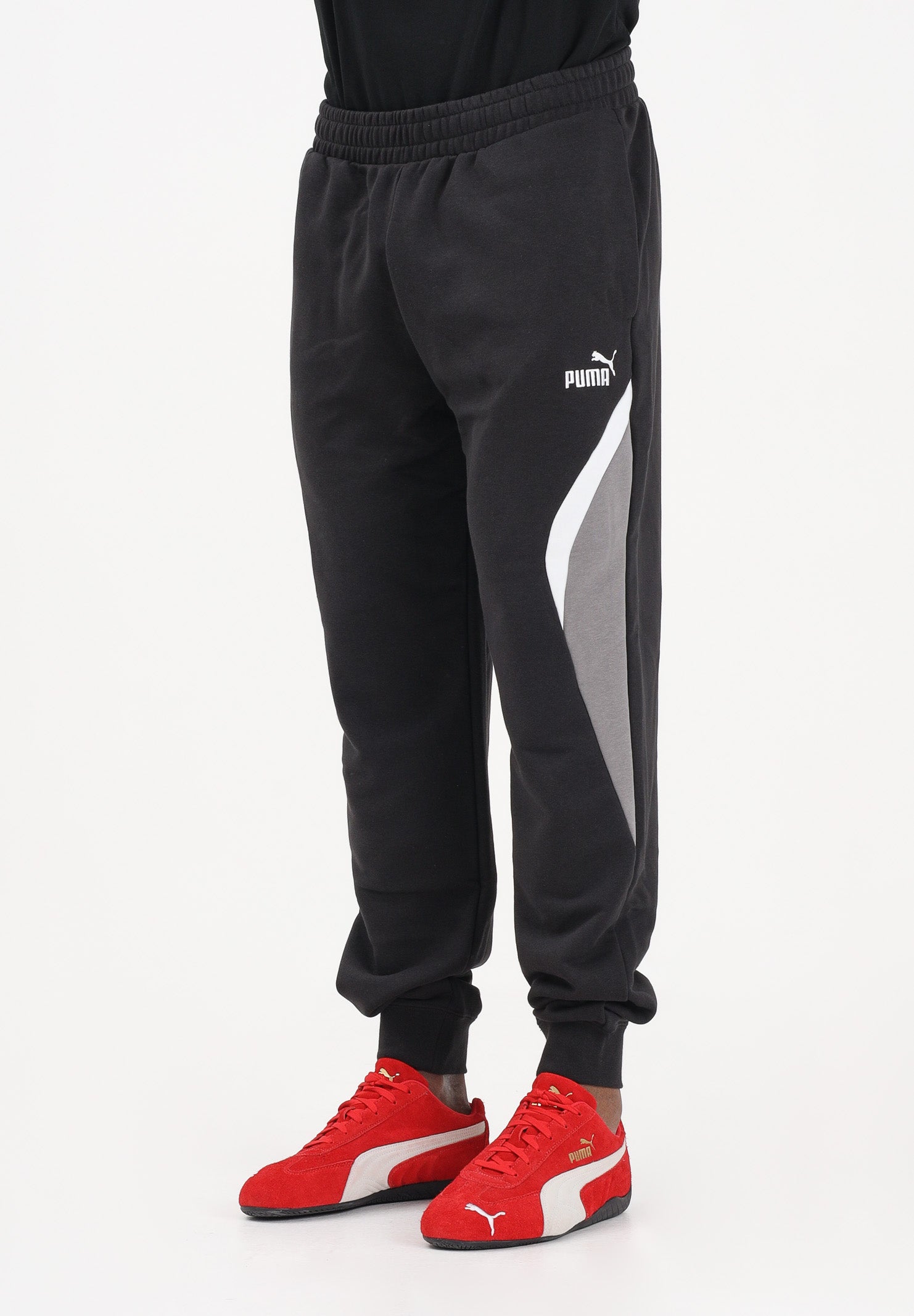 PUMA Pantalone sportivo Essentials Block nero da uomo 691700 01 PUMA 