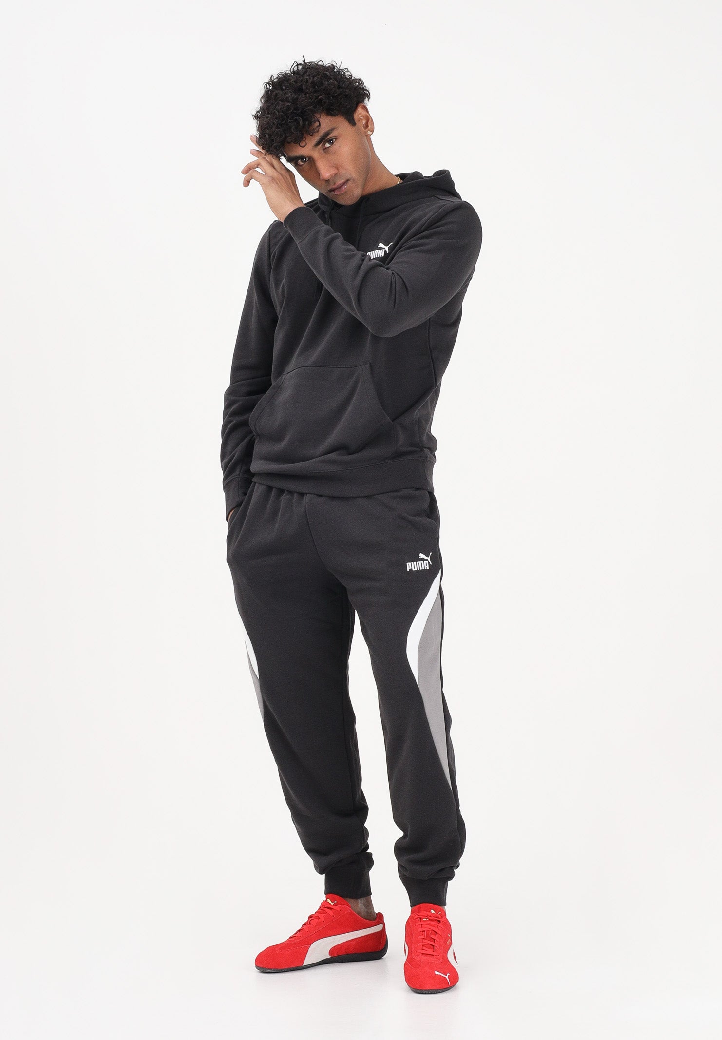 PUMA Pantalone sportivo Essentials Block nero da uomo 691700 01 PUMA 
