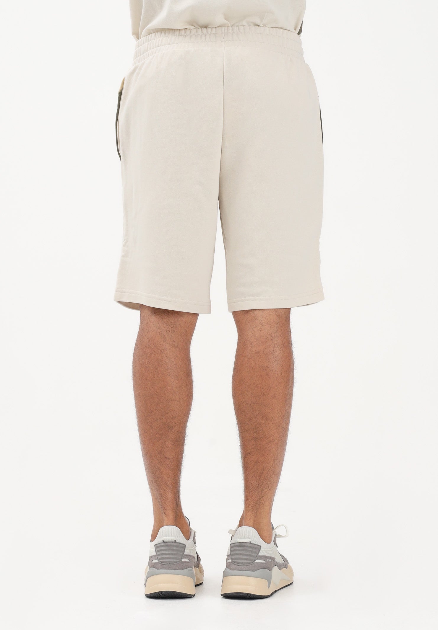 PUMA Shorts sportivo Essentials Block panna da uomo 691701 87 PUMA 