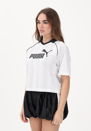 PUMA T-shirt a manica corta ESS Jersey bianca da donna 691702 02 PUMA 
