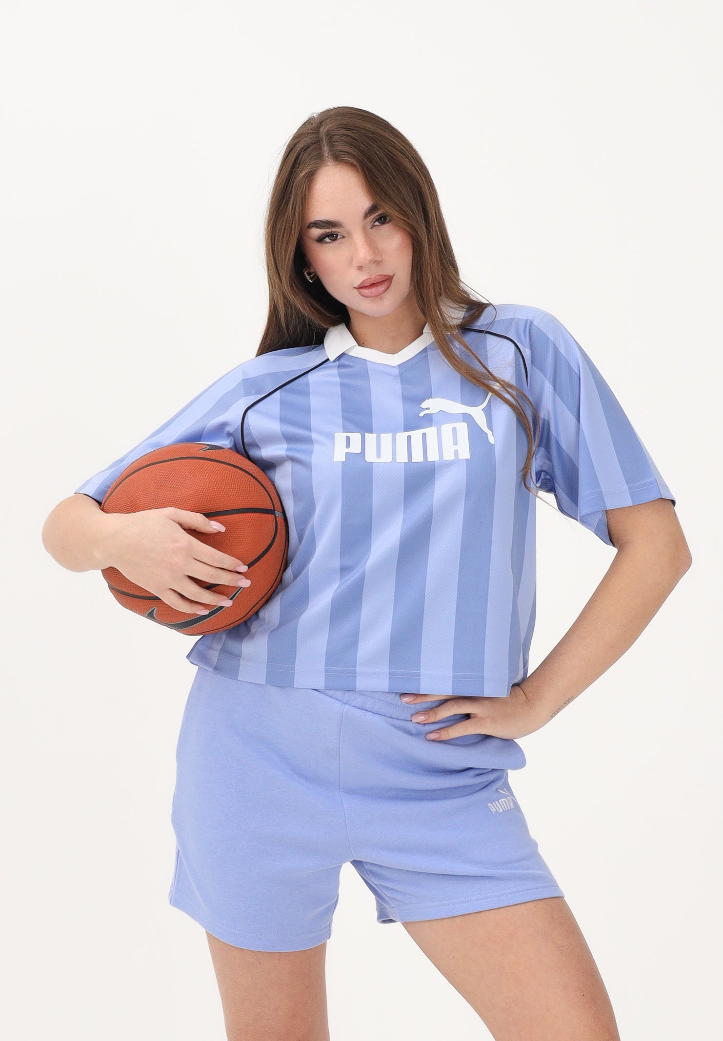 PUMA T-shirt a manica corta ESS Jersey polvere da donna 691702 60 PUMA 