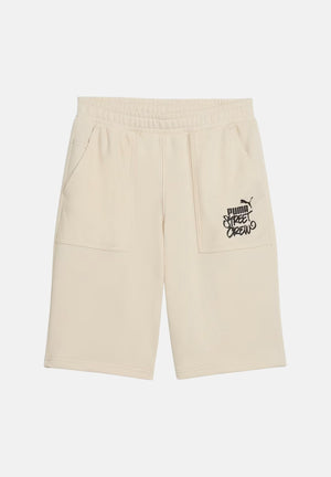 PUMA Shorts sportivo MID 90s panna per bambino e bambina 691748 87 PUMA 