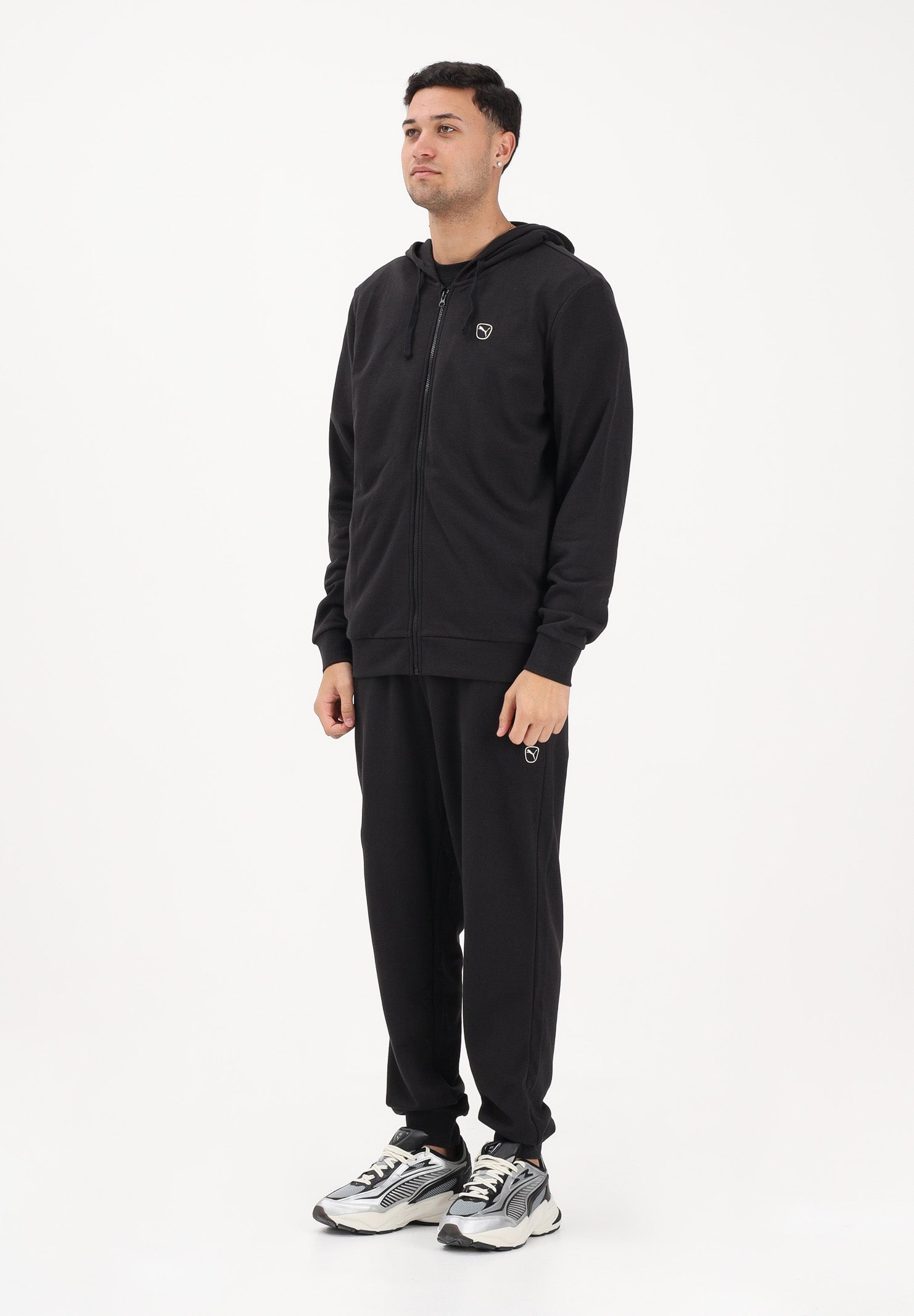 PUMA Tuta Essentials Elevated nera da uomo 691771 01 PUMA 