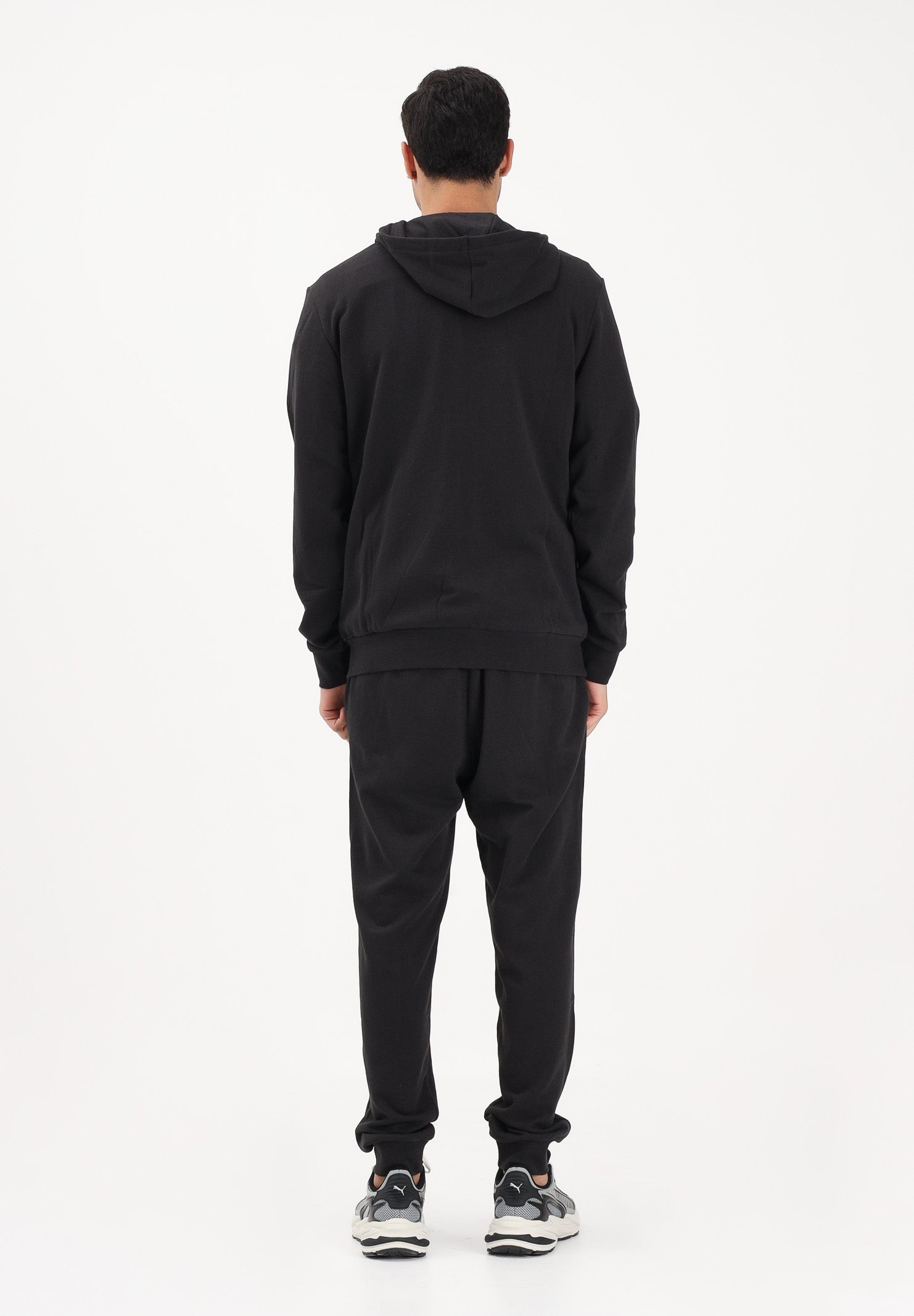 PUMA Tuta Essentials Elevated nera da uomo 691771 01 PUMA 