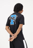 PUMA T-shirt a manica corta Graphic Varsity nera da uomo 691776 01 PUMA 