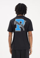 PUMA T-shirt a manica corta Graphic Varsity nera da uomo 691776 01 PUMA 