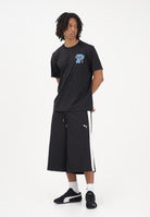 PUMA T-shirt a manica corta Graphic Varsity nera da uomo 691776 01 PUMA 