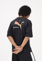 PUMA T-shirt a manica corta Graphic nera da uomo 691783 01 PUMA 