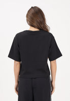 PUMA T-shirt a manica corta Essentials Elevated Relaxed nera da donna 691813 01 PUMA 