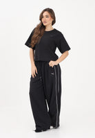 PUMA T-shirt a manica corta Essentials Elevated Relaxed nera da donna 691813 01 PUMA 