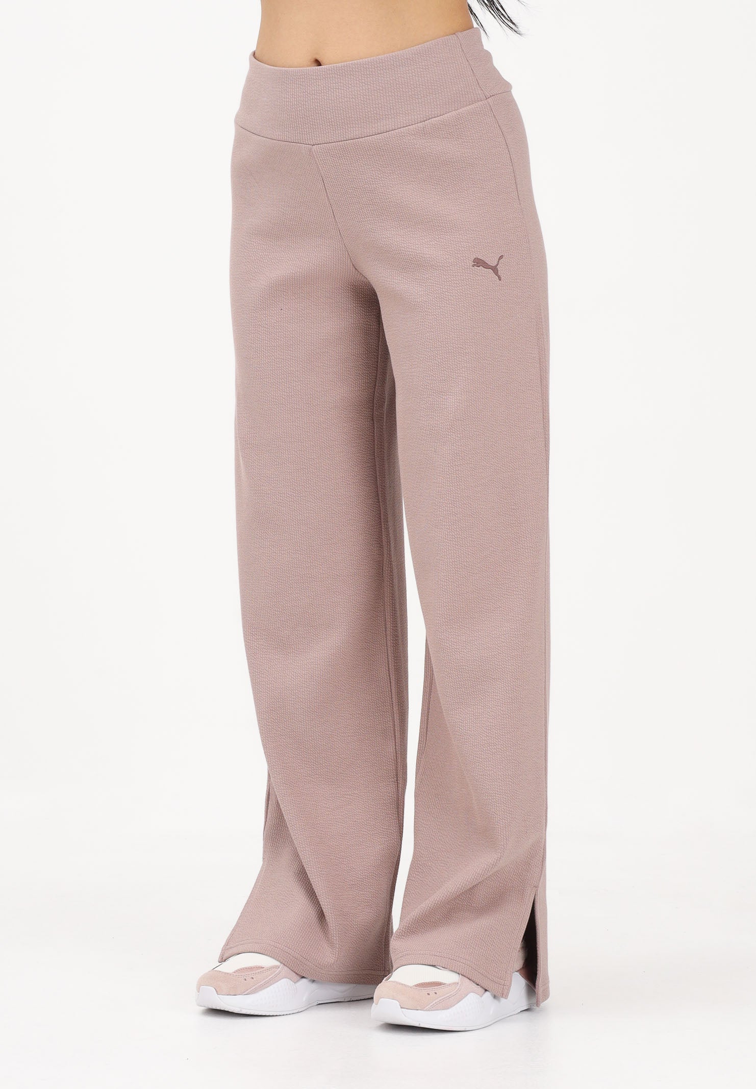 PUMA Pantalone sportivo Essentials Elevated rosa da donna 691815 88 PUMA 