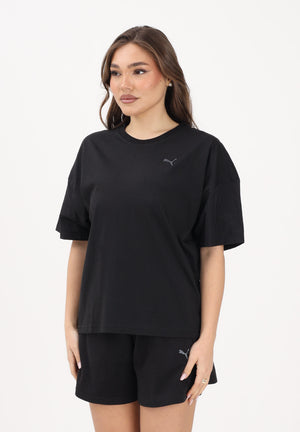 PUMA T-shirt a manica corta HER Oversized nera da donna 691883 01 PUMA 