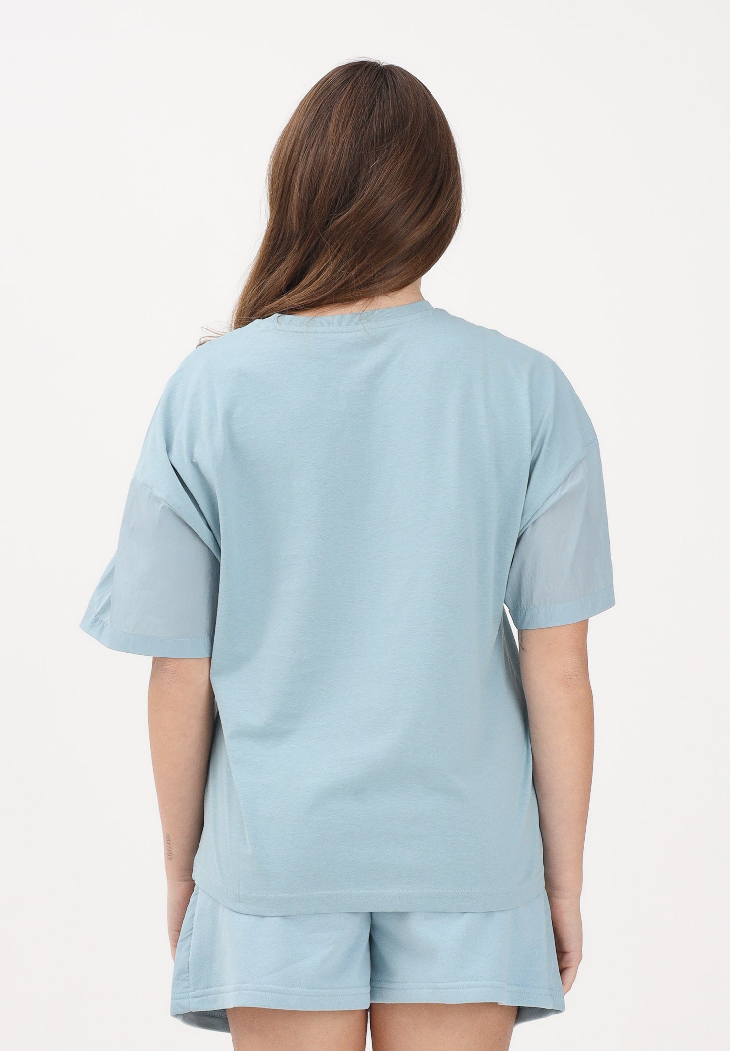 PUMA T-shirt a manica corta HER Oversized azzurra da donna 691883 47 PUMA 