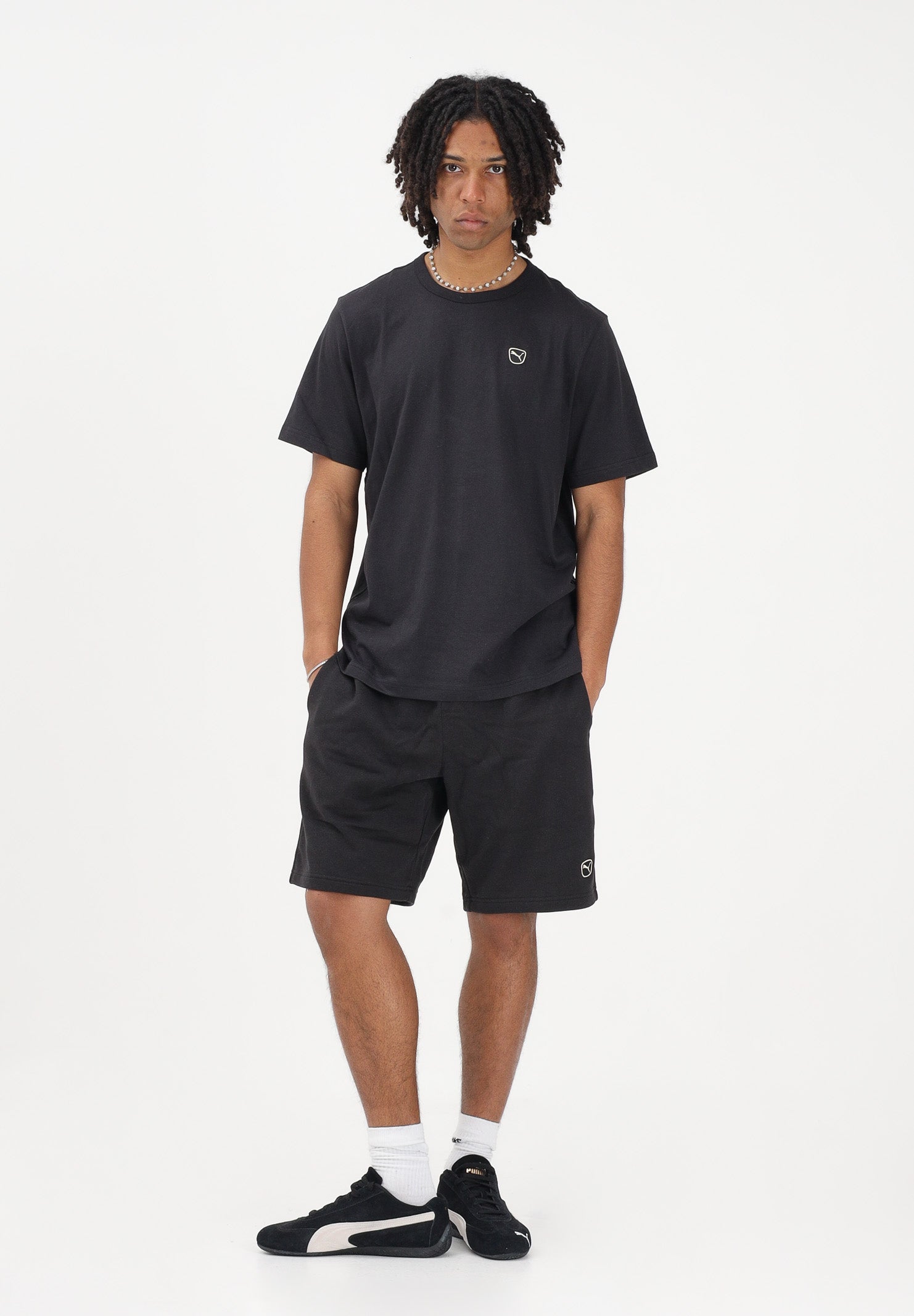 PUMA Shorts sportivo Essentials Elevated 9" nero da uomo 692017 01 PUMA 