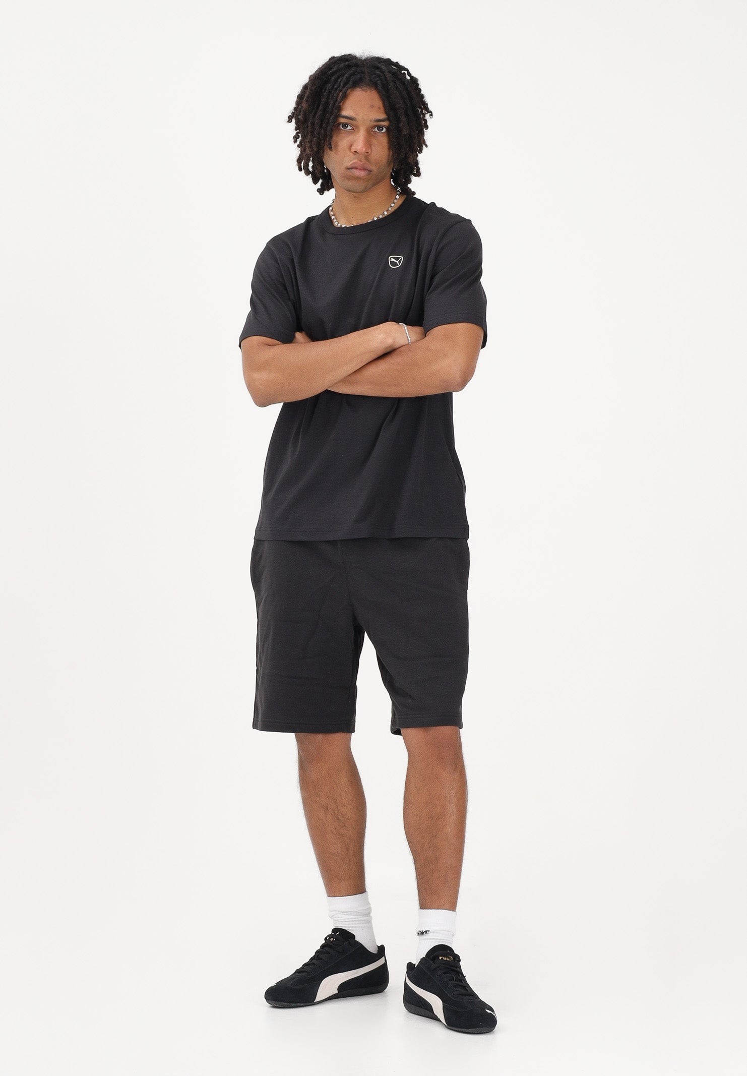 PUMA Shorts sportivo Essentials Elevated 9" nero da uomo 692017 01 PUMA 
