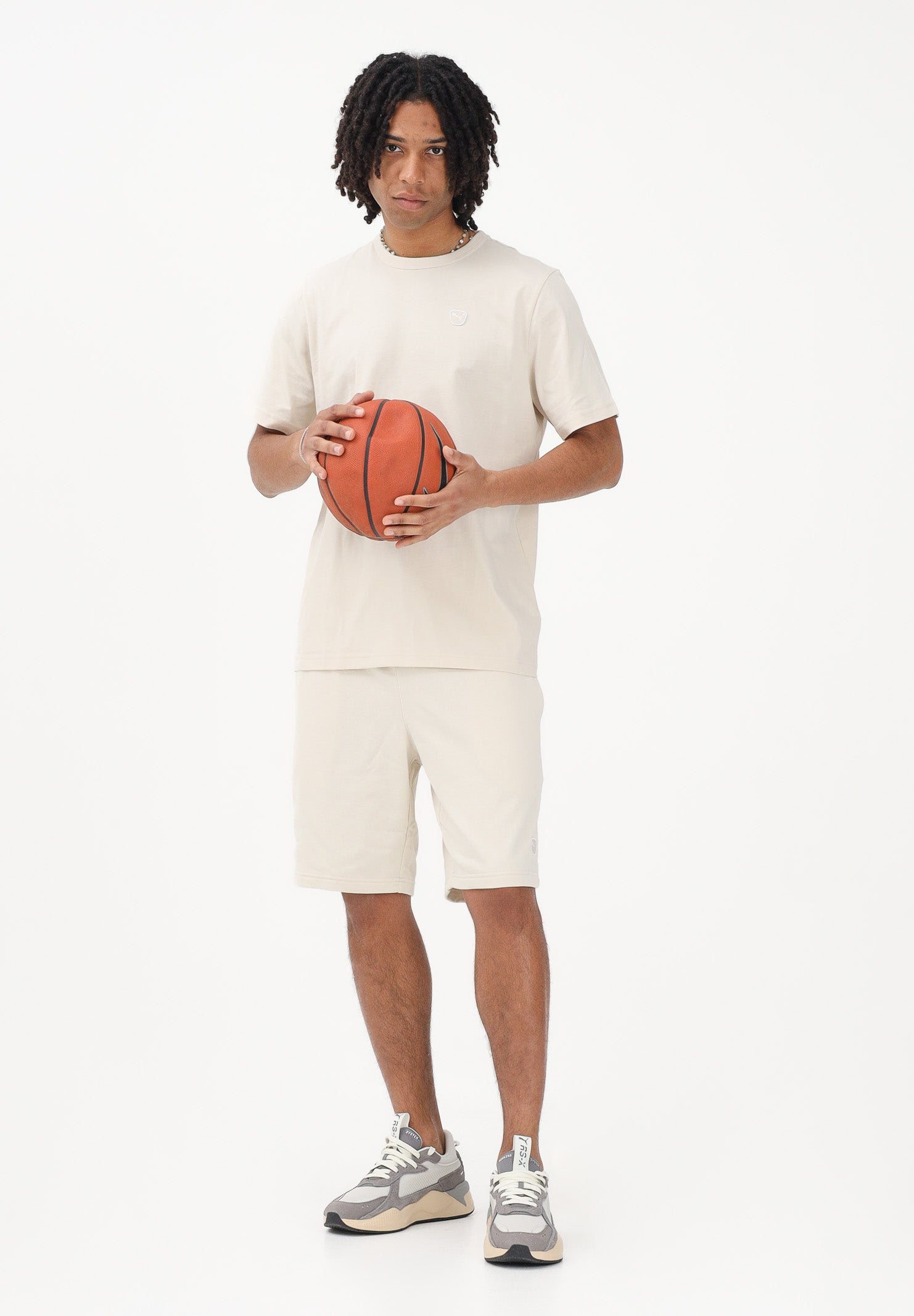 PUMA Shorts sportivo Essentials Elevated 9" beige da uomo 692017 87 PUMA 