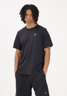 PUMA T-shirt a manica corta Essentials Elevated nera da uomo 692054 01 PUMA 
