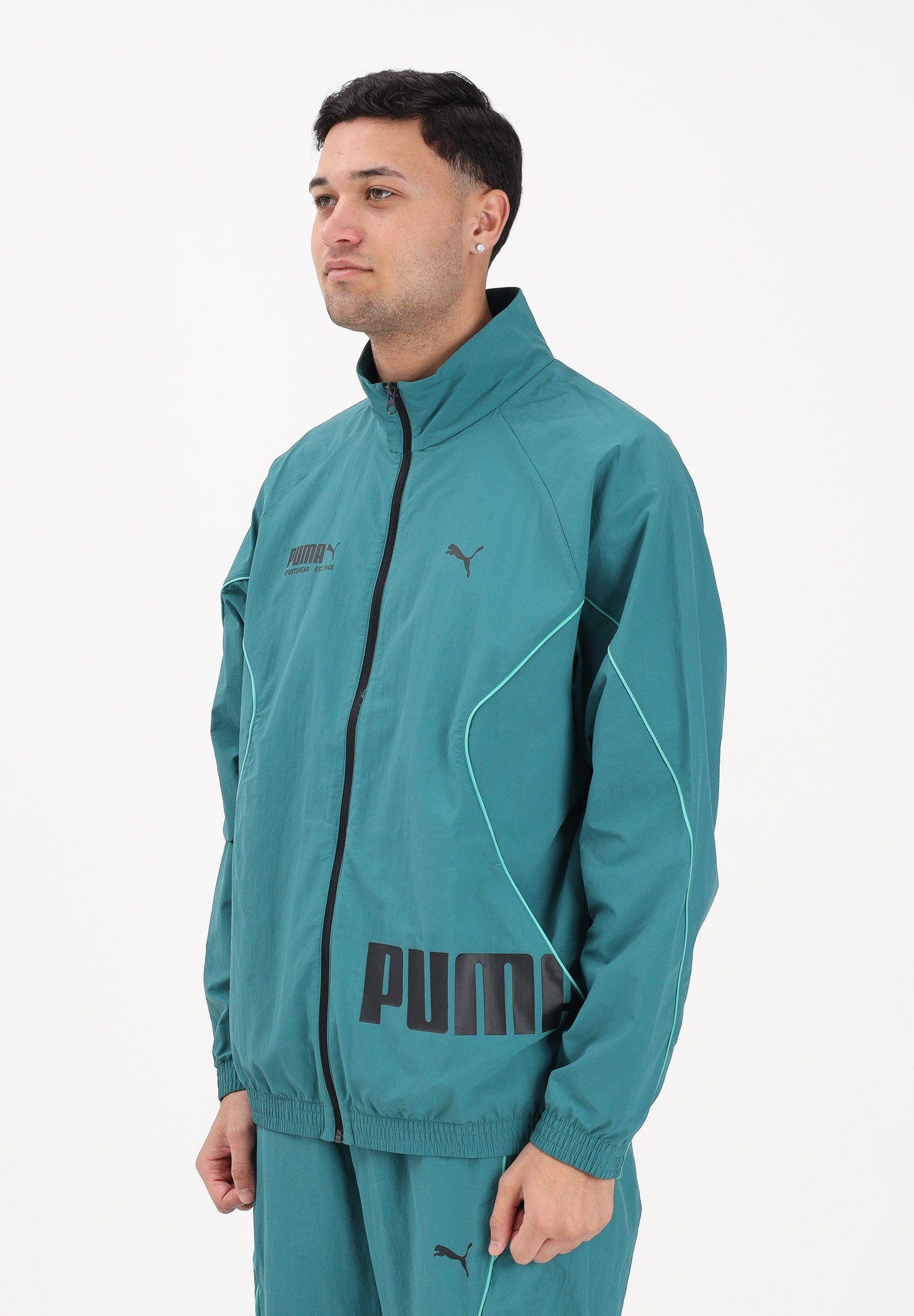 PUMA Giacca a vento PUMA Sport verde da uomo 692173 41 PUMA 