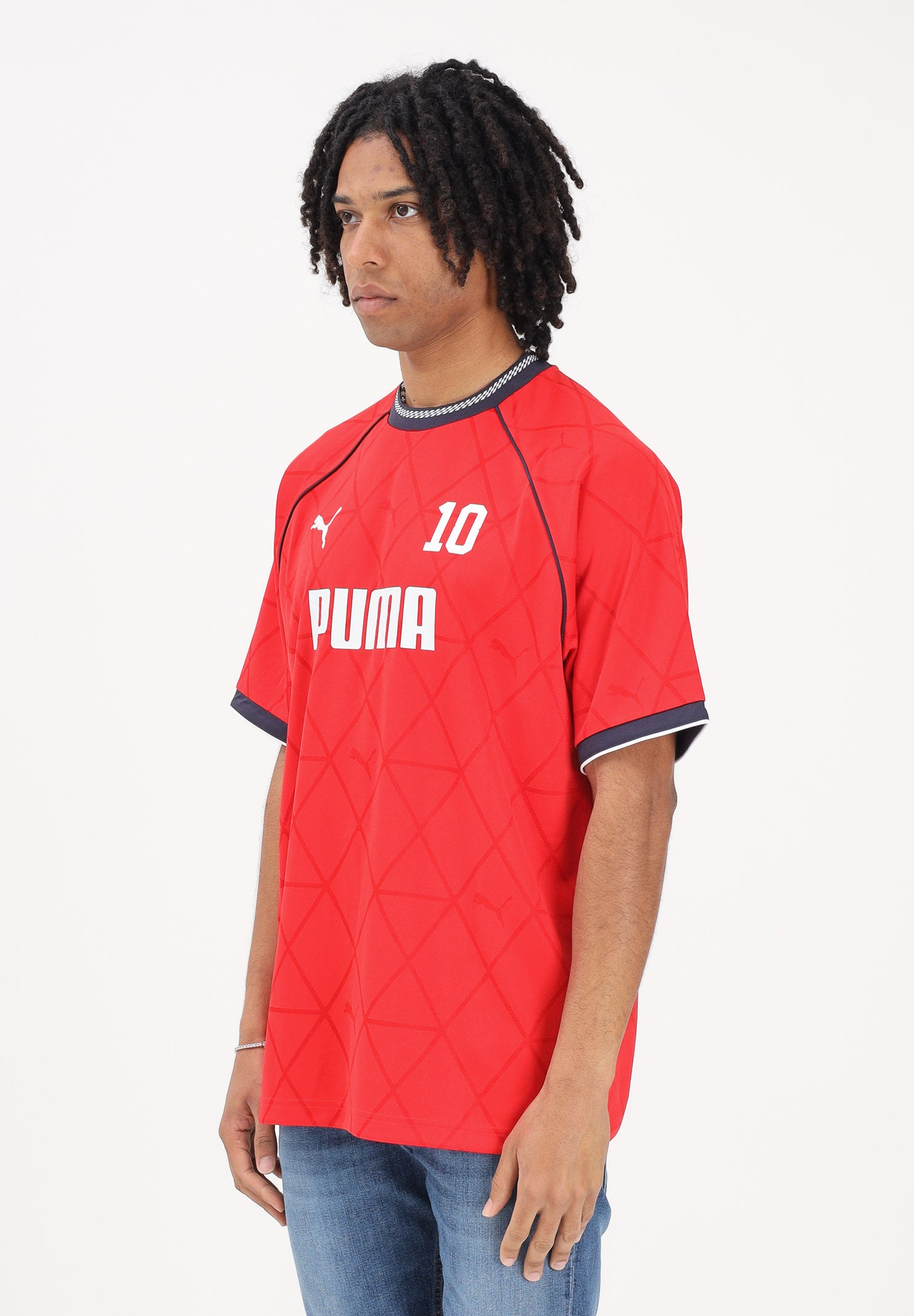 PUMA T-shirt a manica corta PUMA Sport Pinnacle rossa da uomo 692177 11 PUMA 