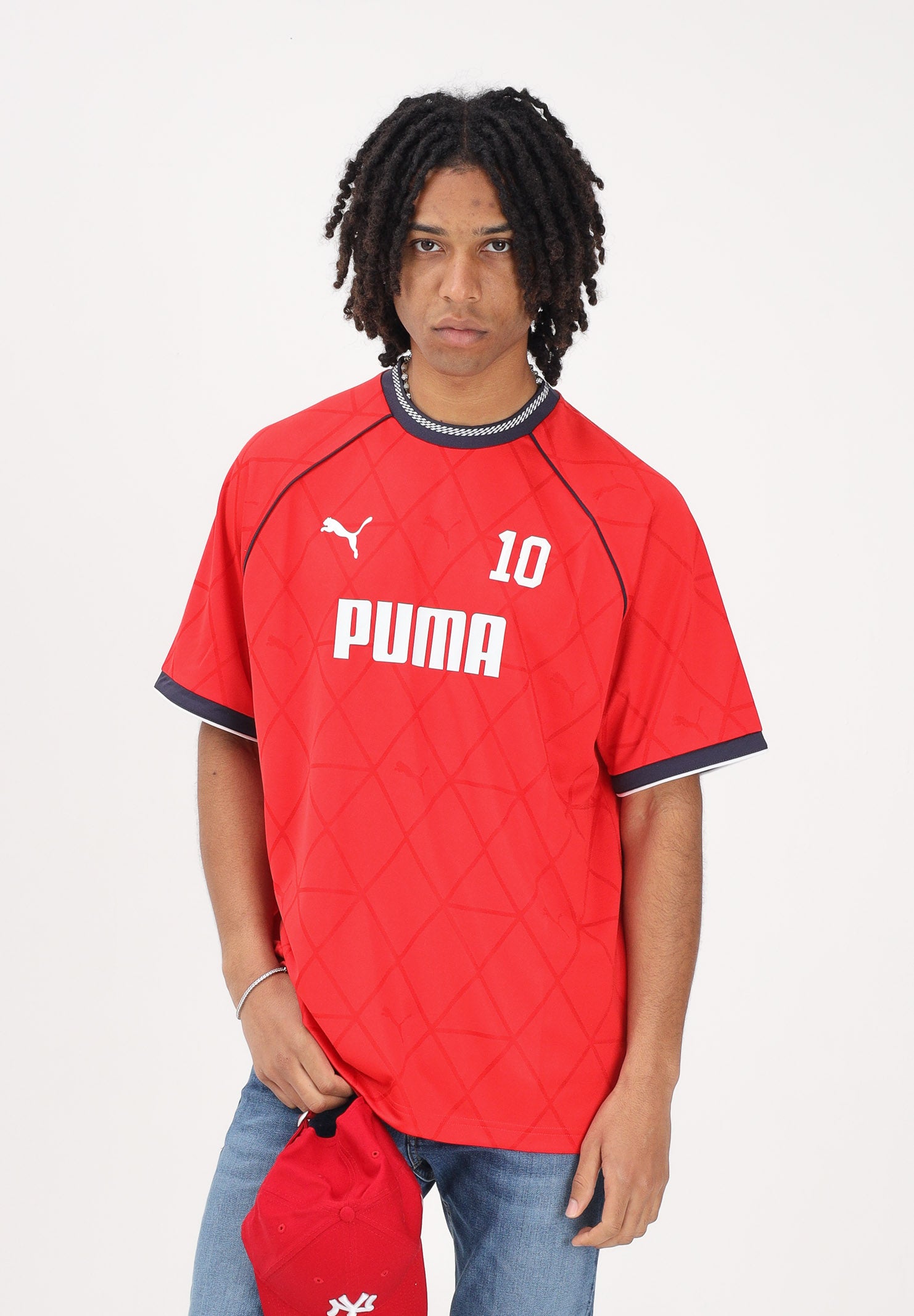 PUMA T-shirt a manica corta PUMA Sport Pinnacle rossa da uomo 692177 11 PUMA 