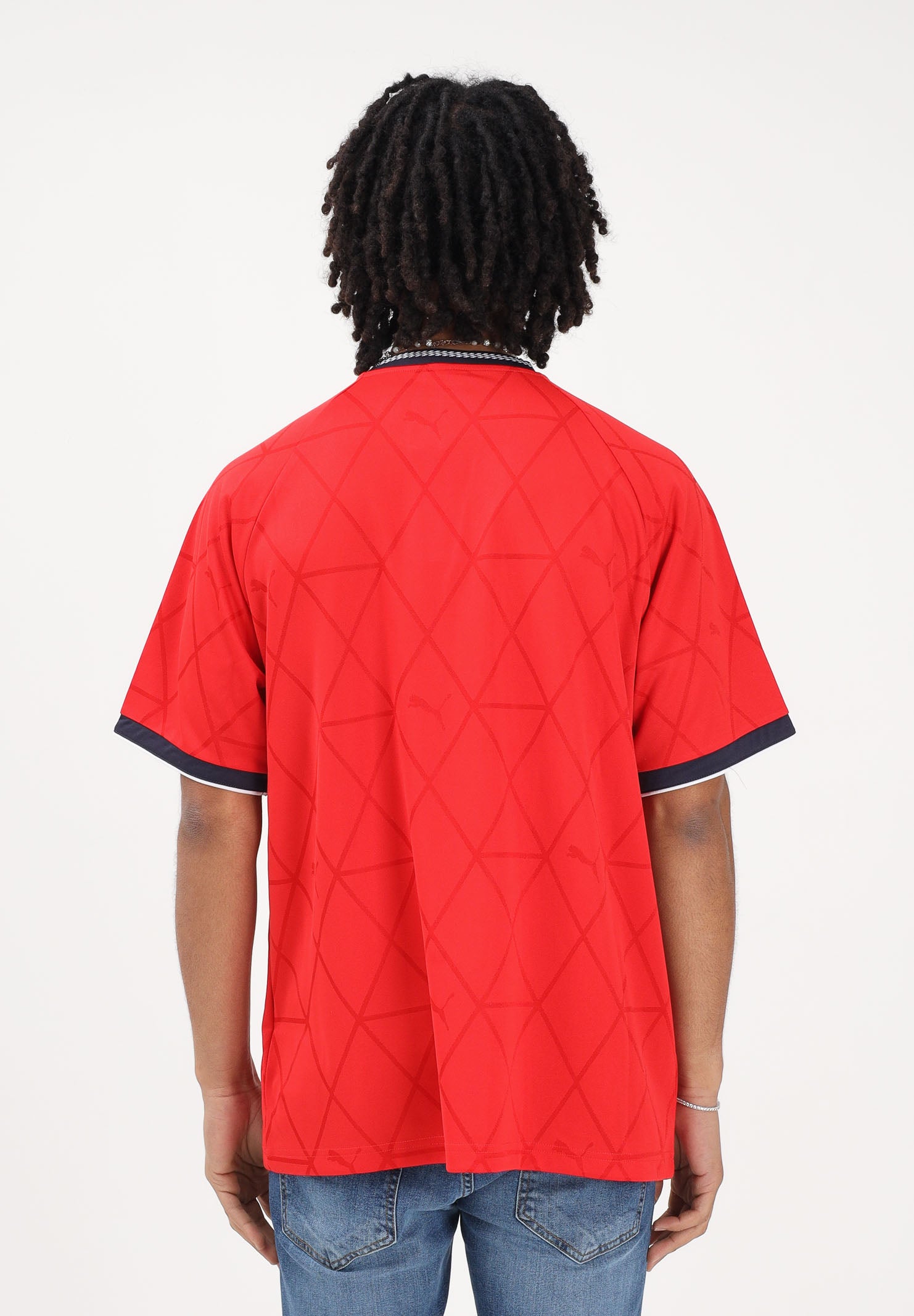 PUMA T-shirt a manica corta PUMA Sport Pinnacle rossa da uomo 692177 11 PUMA 