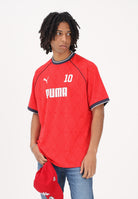 PUMA T-shirt a manica corta PUMA Sport Pinnacle rossa da uomo 692177 11 PUMA 