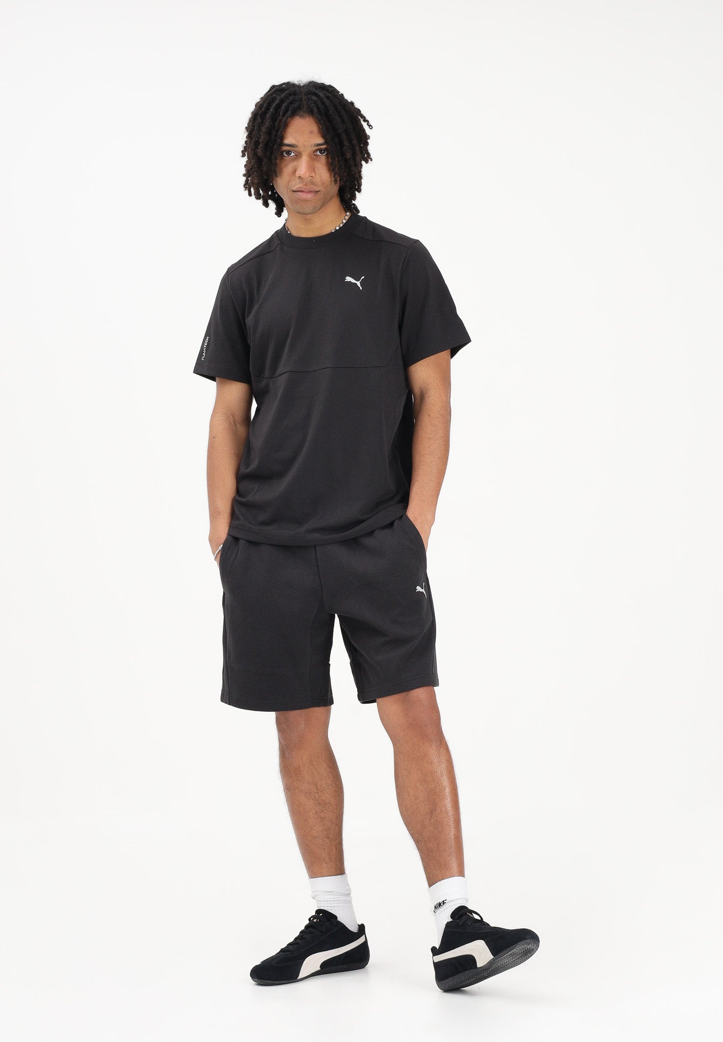 PUMA Shorts sportivo PUMATECH nero da uomo 692182 01 PUMA 