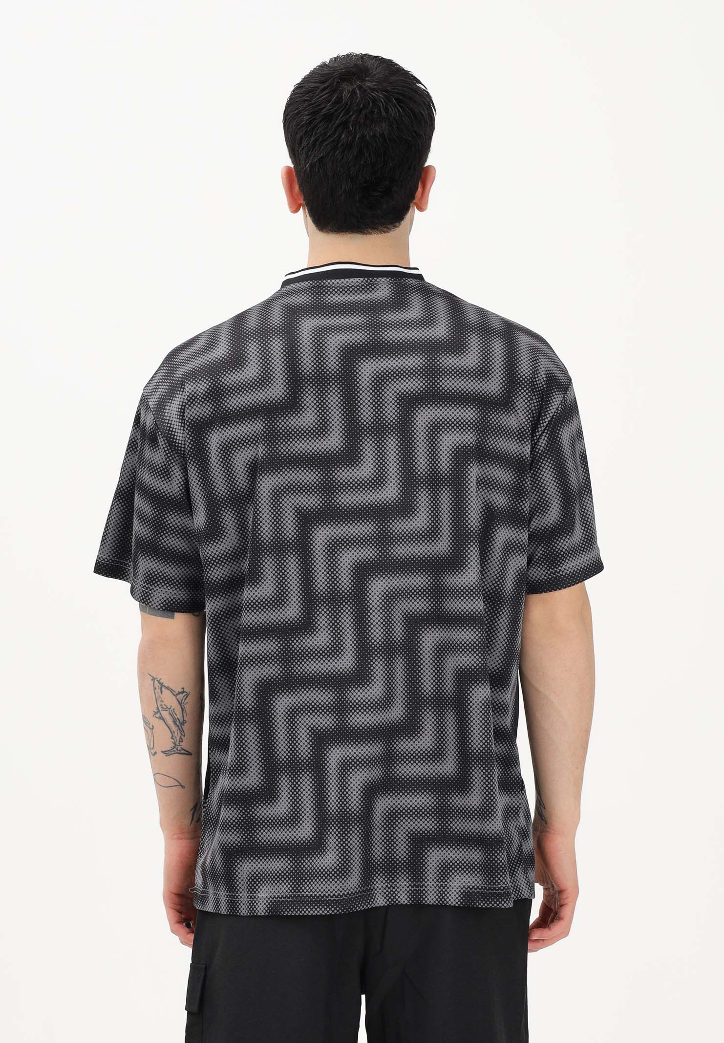 PUMA T-shirt a manica corta Essentials Block Relaxed nera da uomo 692194 01 PUMA 