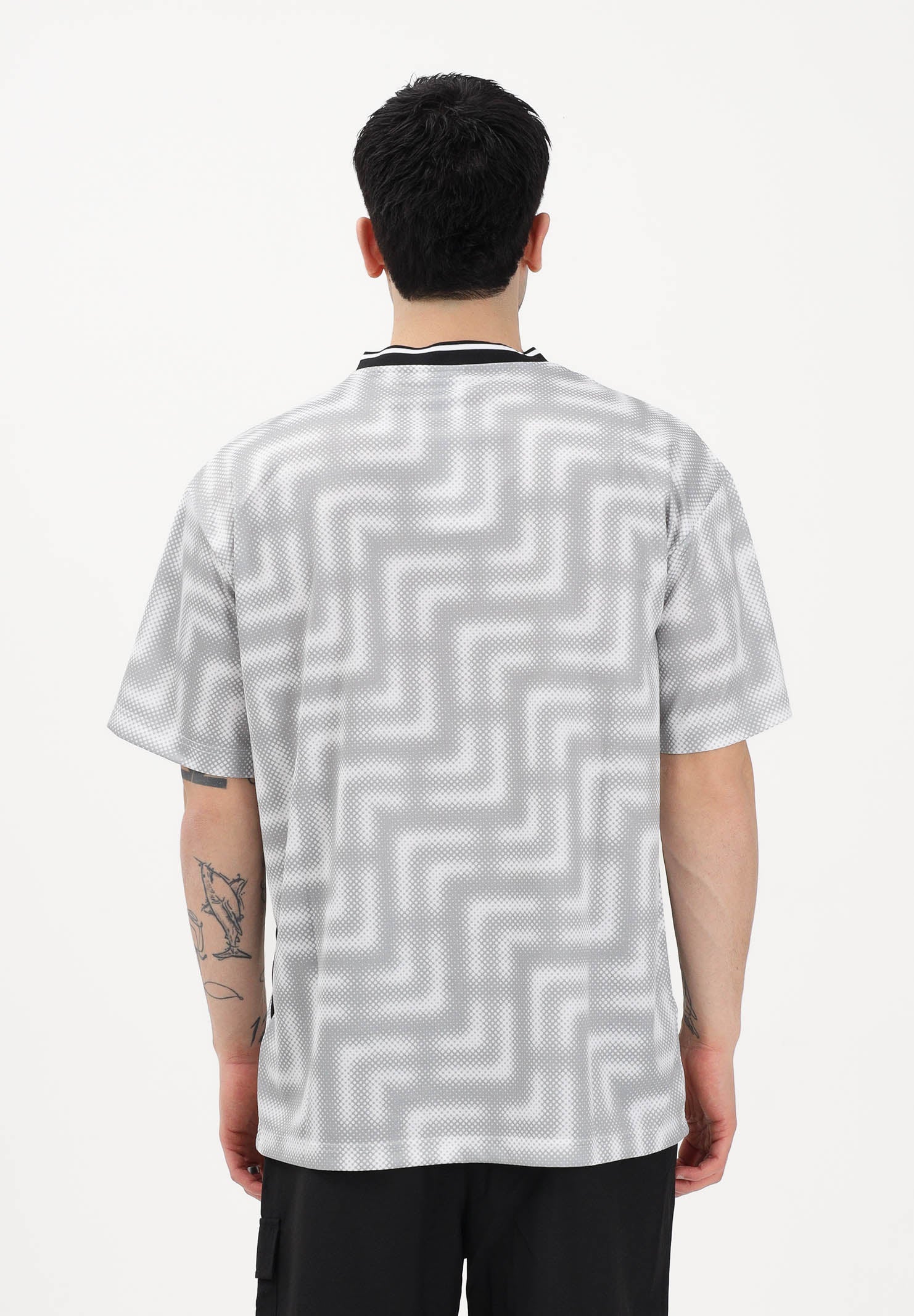 PUMA T-shirt a manica corta Essentials Block Relaxed bianca da uomo 692194 02 PUMA 