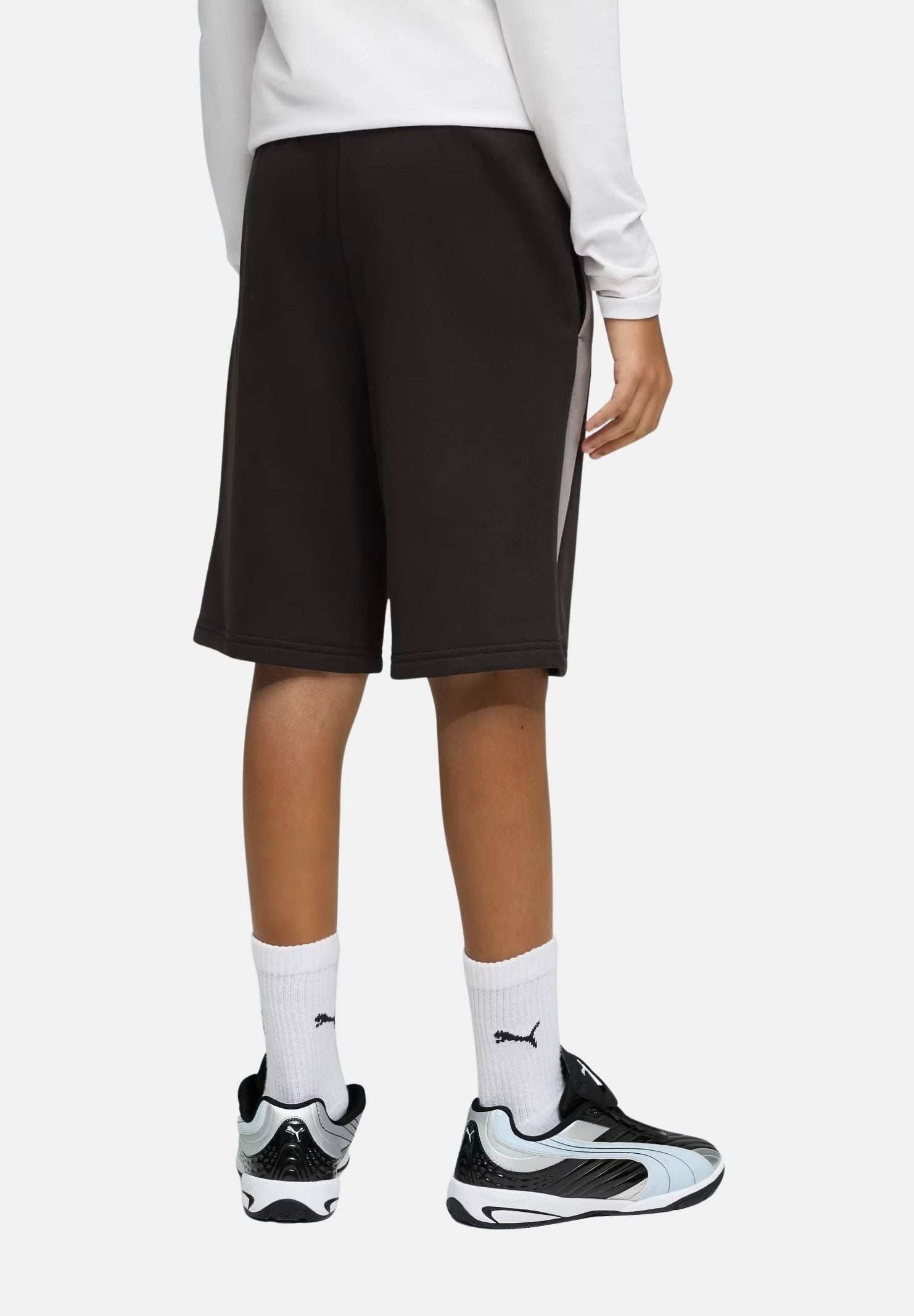 PUMA Shorts sportivo Essentials Block nero per bambino e bambina 692515 01 PUMA 
